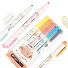 �ձ�ZEBRA����WKT7��ɫ���ϵӫ���Mildliner˫ͷ����ѧ����25ɫ