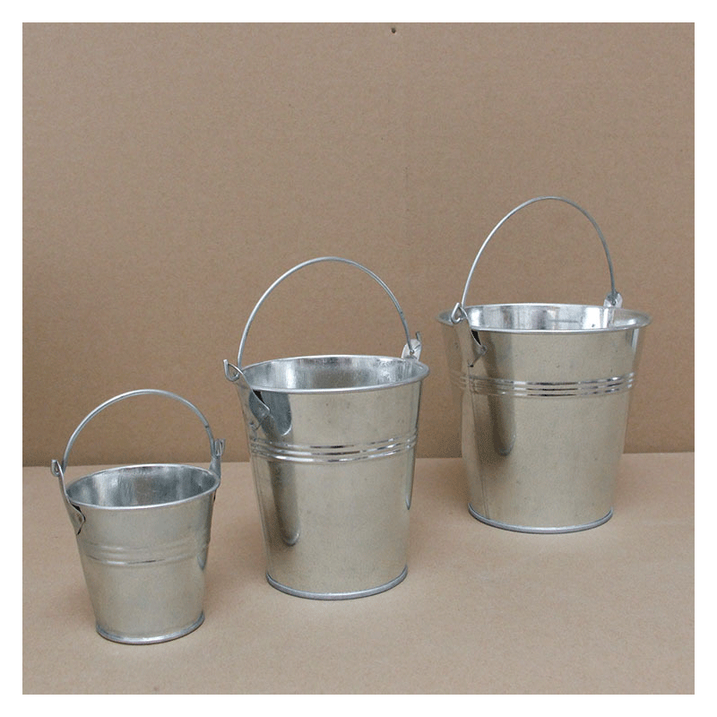 Factory supply succulent small iron bucket wholesale spot toy iron bucket wholesale flower shop plant small flower pot