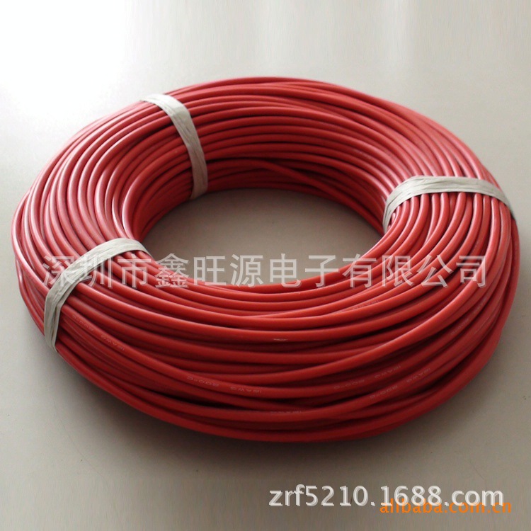 8号硅胶线 高温200度 高压600V 1650根铜丝超柔软 10平方硅胶线