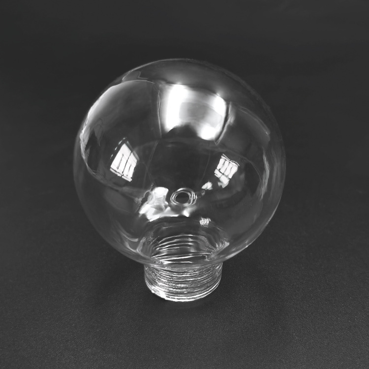 Factory wholesale round spherical glass lampshade G9 inner tooth round thread explosion-proof glass lamp accessories