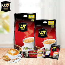 越南G7特濃咖啡原裝進口三合一速溶咖啡粉代發50條100條裝批發
