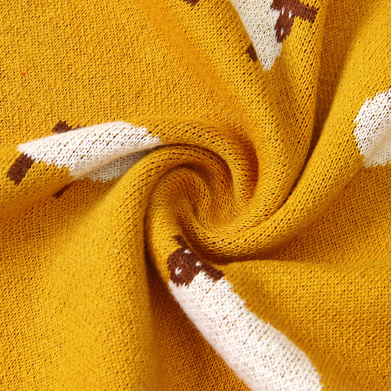 INS Venta caliente primavera y verano bebé manta de punto poco ovejas manta bebé edredón a prueba de viento