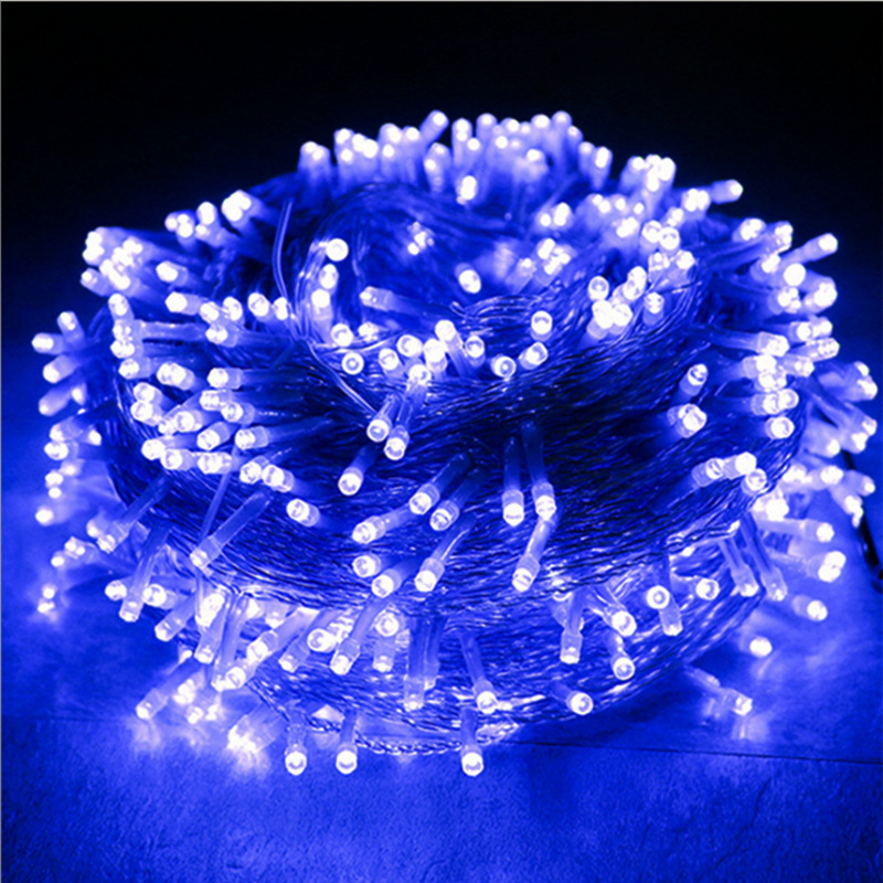 Gymsophila outdoor decorative copper wire LED bare light string Santa Claus holiday party Indoor Lighting Engineering light string
