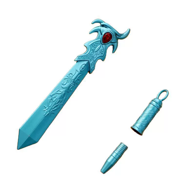 Перо-роллер Gausi Cartoon Neon Sword, 15 см, чернильный чернил, школьные принадлежности