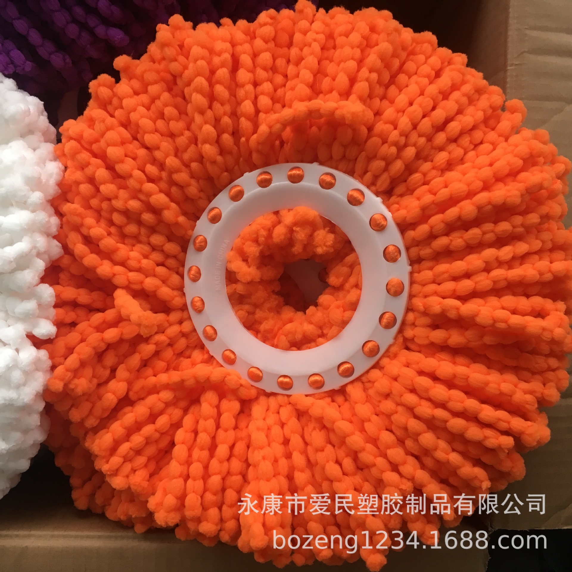 Los fabricantes suministran 150g adaptador ajustable placa 16,2 cm engrosada reemplazo tela algodón cabeza adecuada para David MOP cabeza