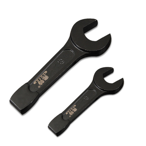 Ford heavy-duty percussion wrench open-end wrench single-head straight handle large wrench 30/32/36/41/46/50