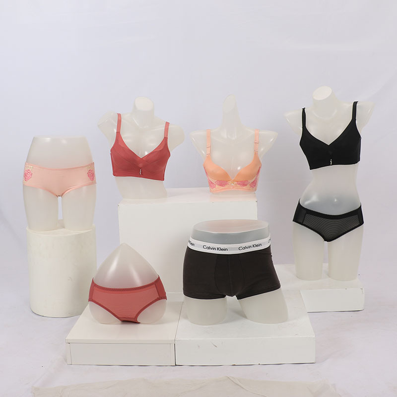 Maniquíes de lencería para tiendas de ropa, maniquíes femeninos para trajes de baño, maniquíes de ropa interior en forma de corazón, maniquíes de sujetador, maniquíes de medio cuerpo. Venta al por mayor.