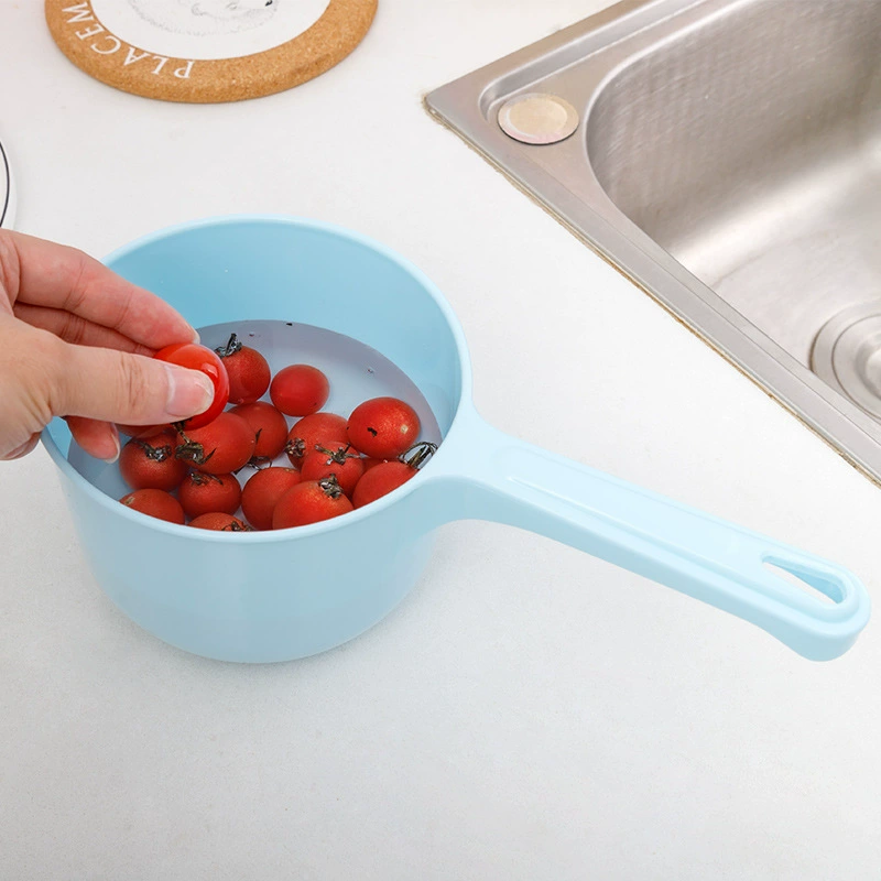 Plastic children's water ladle for bathing, increased thickness