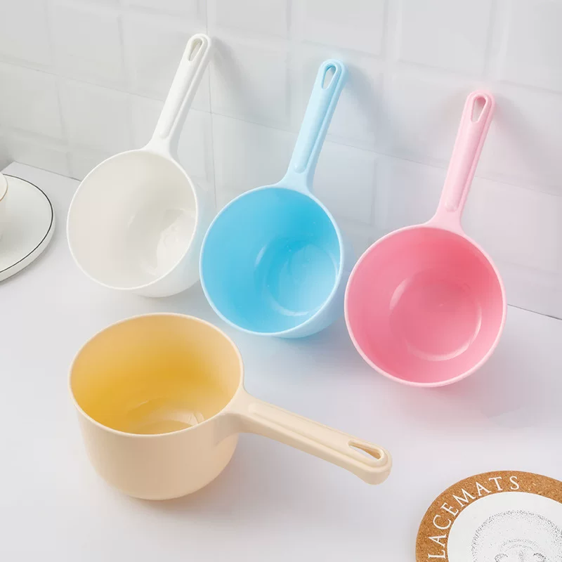 Plastic children's water ladle for bathing, increased thickness