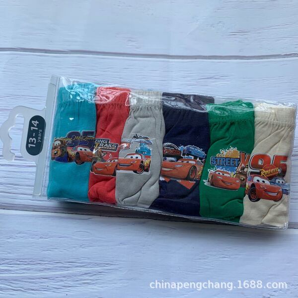 Spider-Man Six-style children's cartoon underwear SPIDER-Man…