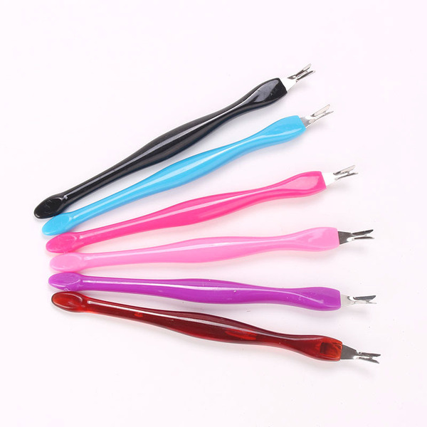 exfoliating multicoloured manicure tools set for manicure for nails
