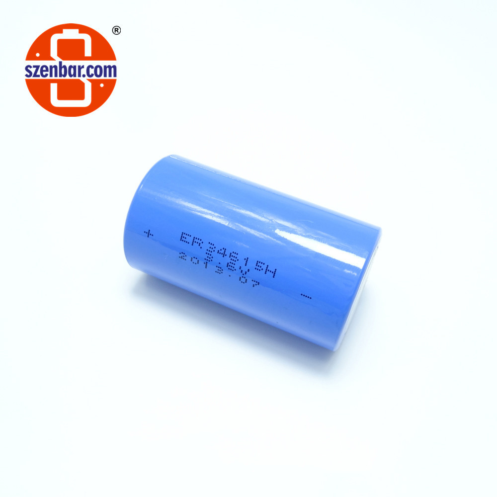 厂家制造锂亚电池ER34615 19000mAh 3.6V 水表 仪表 智能设备使用