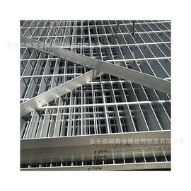 化工厂阳极氧化铝格板 平台踏步板 排水沟盖网格板铝合金格栅