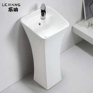 Отель Ceramic Basin Basin Basin Basin Washbasin -Wash Dins Glishing Pond Colun
