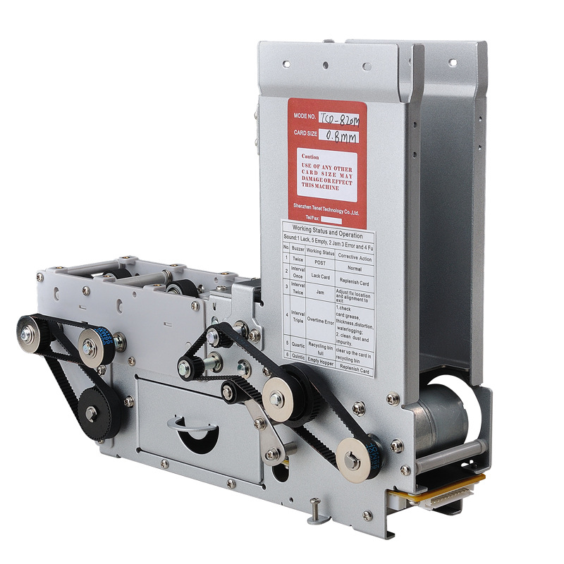 TCD-820M出卡机中性IC卡发卡机停车场卡机收费终端卡机