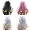 European and American BRIDE to be be be be bey -to -galloard hot single party veil European and American popular bride veil