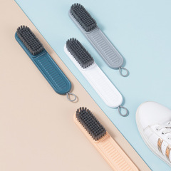 Creative household soft-bristled laundry brush, multi-functional plastic housework cleaning brush, shoe washing brush and clothes brush