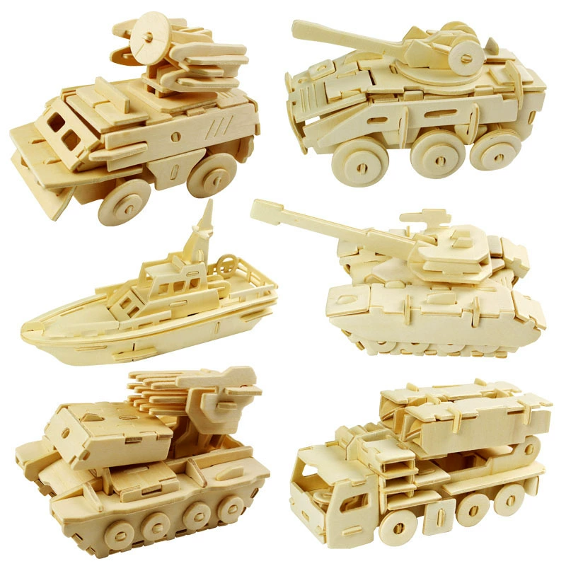 3D игрушка, головоломка, минифигурка, деревянный конструктор, ручная работа