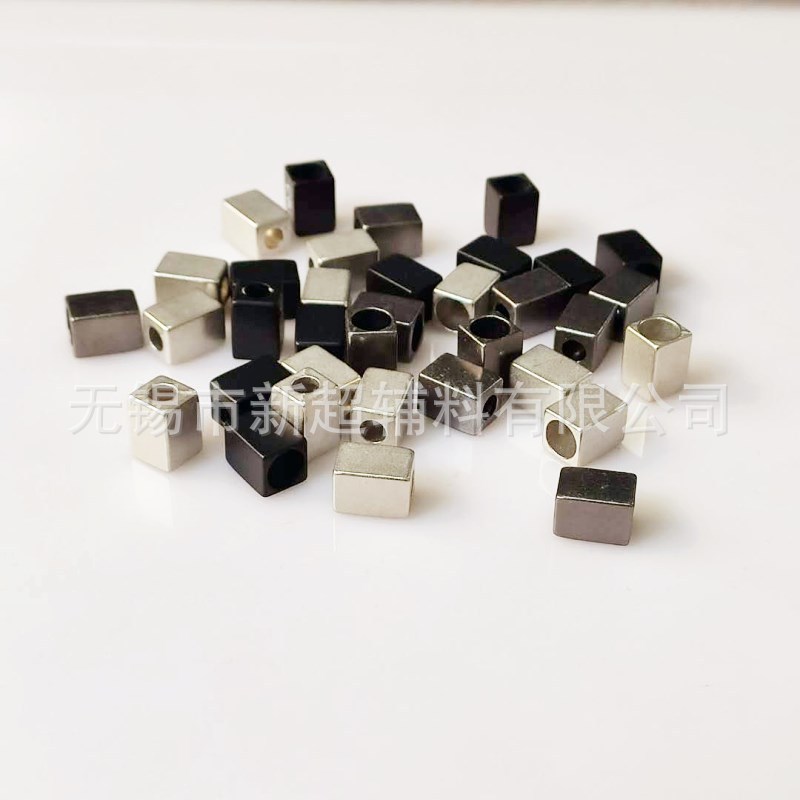 优质方形吊钟方形挂件配饰 锌合金方形绳头 量大从优