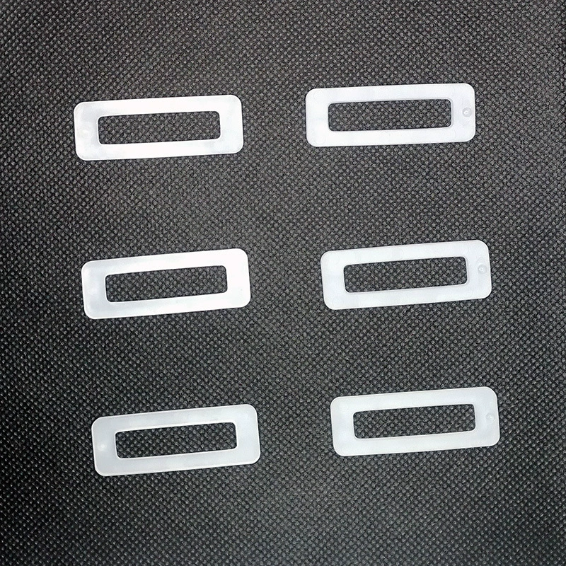 Пластиковая Пряжка шлем подбородок ремень фиксированной 45 мм прямоугольной PE пластиковая пряжка может сделать цвет