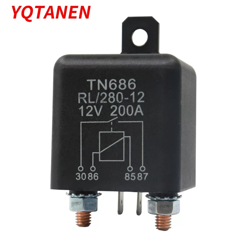 Modified relay, 12v, 24v