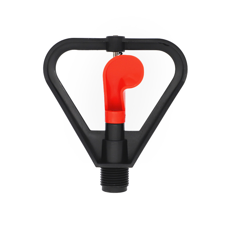 4 puntos de rojo mariposa forma de lluvia rociador 360 grados rociador de riego rociador de campo huerto de paja rociador de riego image 6