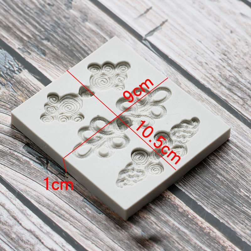 DIY nudo chino cheongsam botón modelado líquido molde de silicona fondant arcilla cerámica suave epoxi molde decorativo