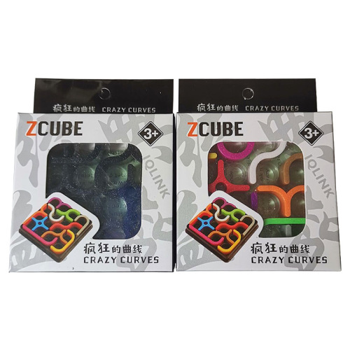 IQLINK Brain Teaser Puzzles CRAZY CURVES Mad Curves Intelligence Toys Wholesale