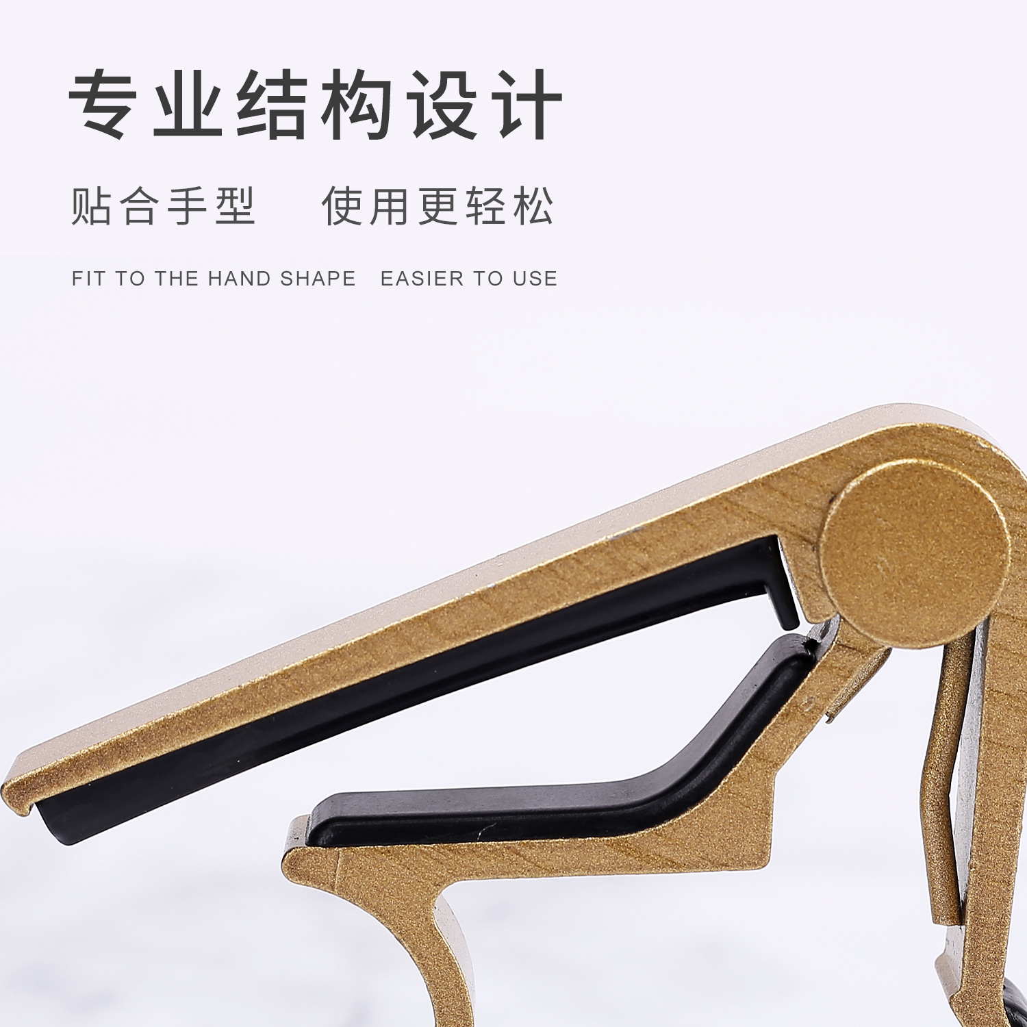 Guitarra popular capo ukulele guitarra de madera universal metal sintonizador instrumento musical accesorios al por mayor