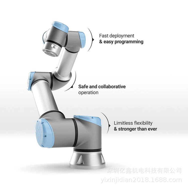 优傲协作机器人编程简单UR10机械臂有郊提高速度和质量高校研发