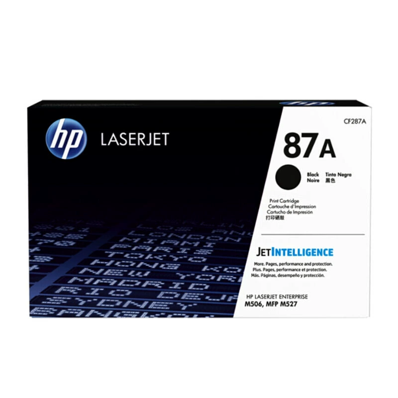Оригинальный HP HP87A принтер CF287A/X подходит для M506 M526 MFP M527dn/F