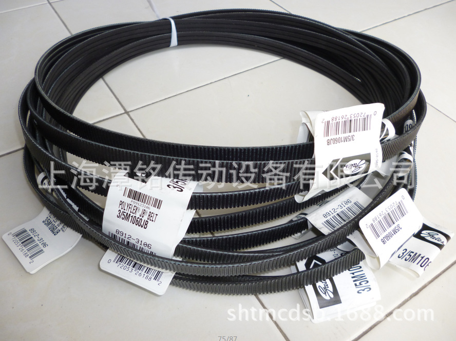 供应盖茨皮带、GATES工业皮带 Polyflex3/5M1060JB联体广角带