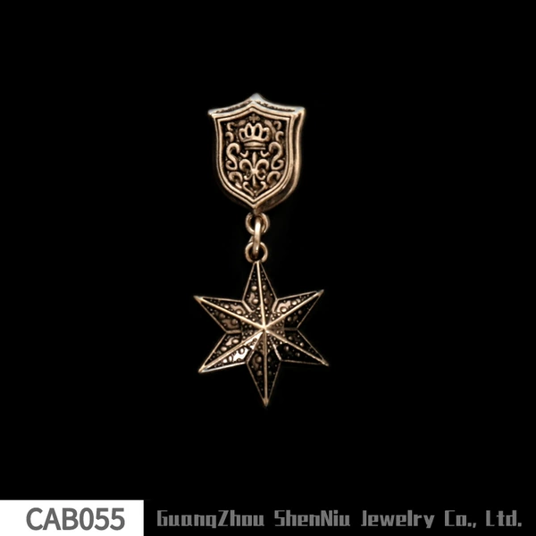 CAB055 retro gold-pin deeds
