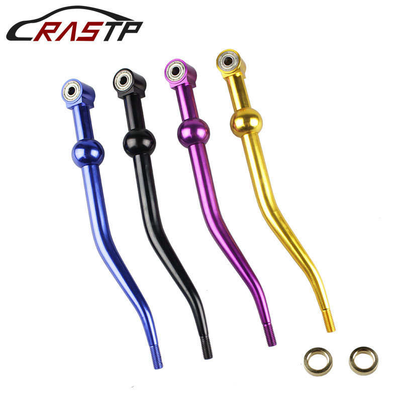 Car Modification Racing Modification Parts Aluminum Alloy Single-bend Gear Lever Suitable For Honda Models