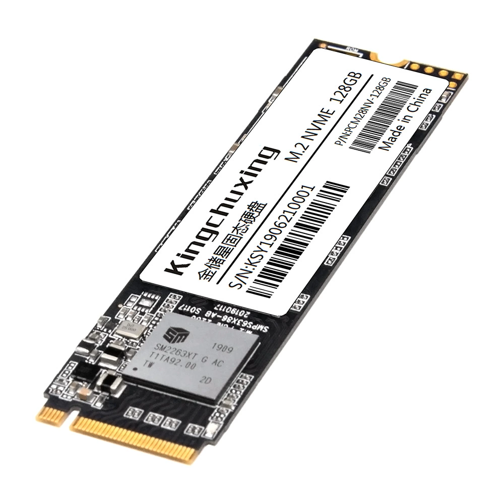SSD Kingchuxing M.2 NVMe, PCIe Gen3x4/Gen4 options, capacities up to 2 TB, 2280 & 2242