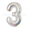 Digital balloon, Amazon, 40inch, 100cm, pink gold, wholesale