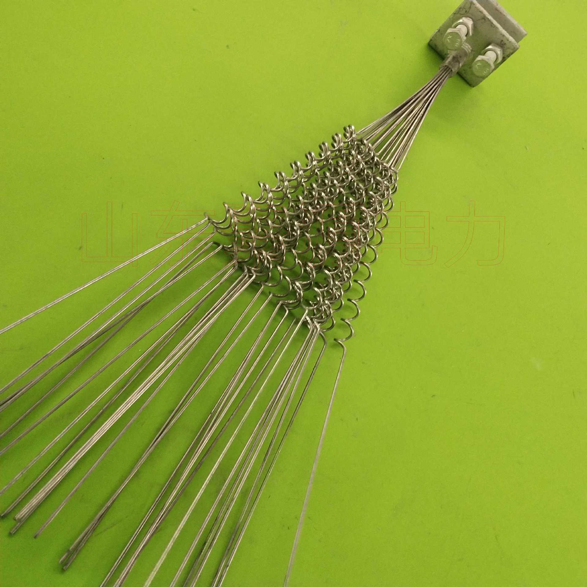 生产厂家山东螺旋式金属防鸟刺 高压防鸟