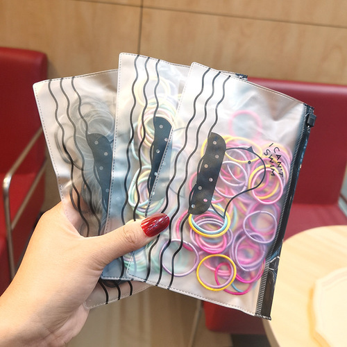 Children's flower headband girl's hair small rubber band hairband one-year-old baby does not hurt hair headdress female hair rope hair accessories