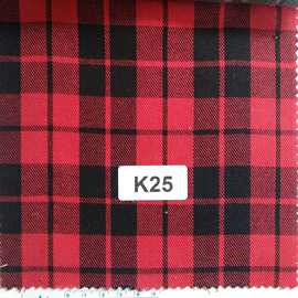 经典红色蓝色紫色绿色色织格子布 休闲小清新风格格子布 衬衫面料