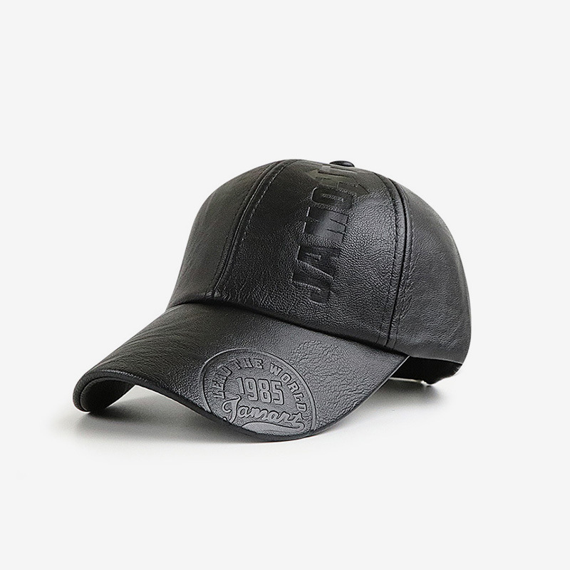 Yang Guan autumn and winter baseball cap embossed concave LOGO European and American fashion Men's outdoor cap wholesale