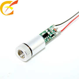 生产优质515NM35MW激光模组绿色激光头一字十字线定位标线专用