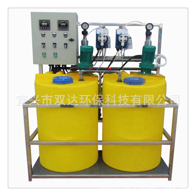 PE一体化加药装置全自动加药装置PAC/PAM工业污水处理加药设备