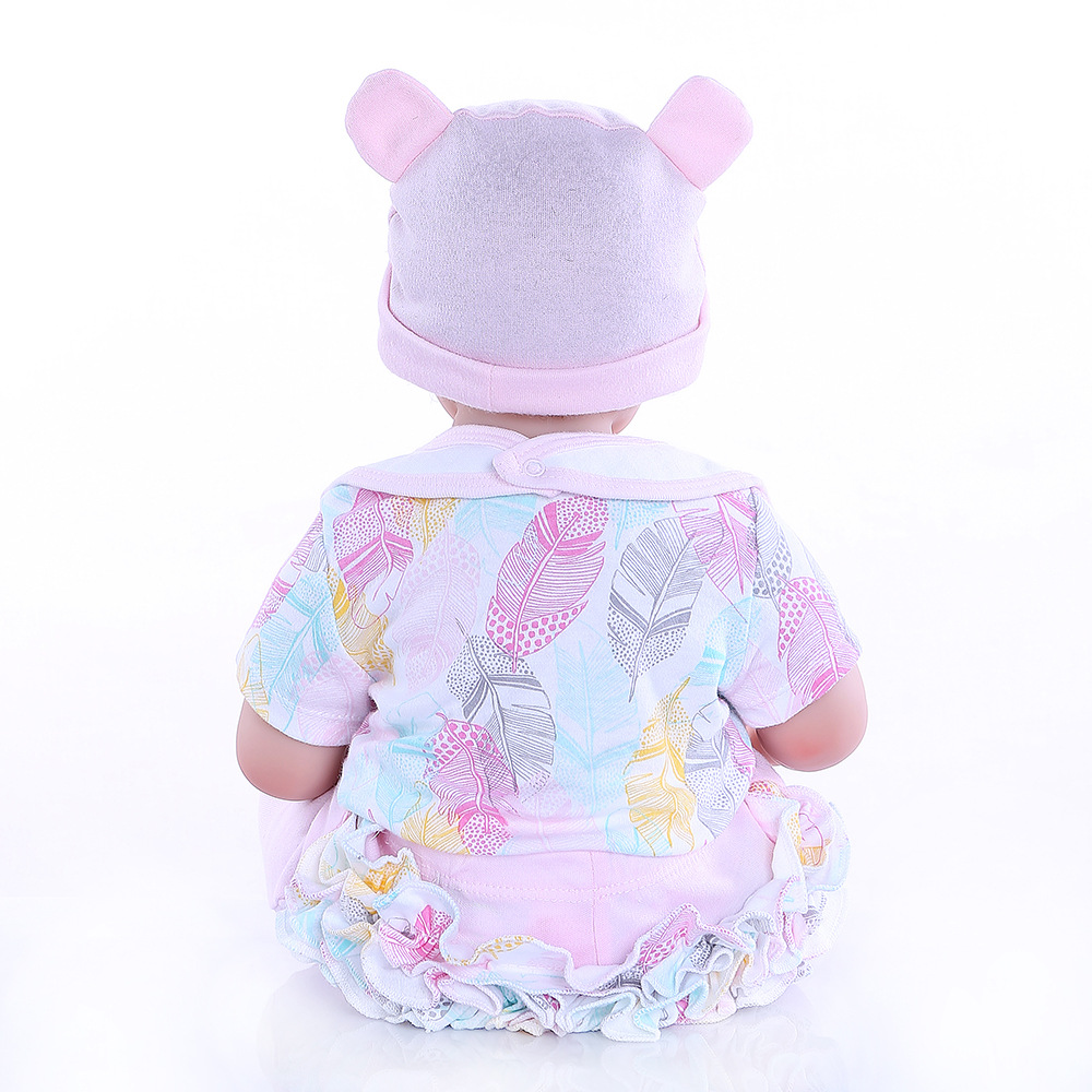 Simulación muñeca bebé sonriente cara lindo bebé transfronterizo Comercio exterior e-commerce suministro Venta caliente Nuevo recomendar