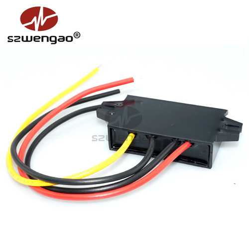 [Wholesale] 12V 24V to 5V 3A car LED display power supply 15W DC-DC step-down module