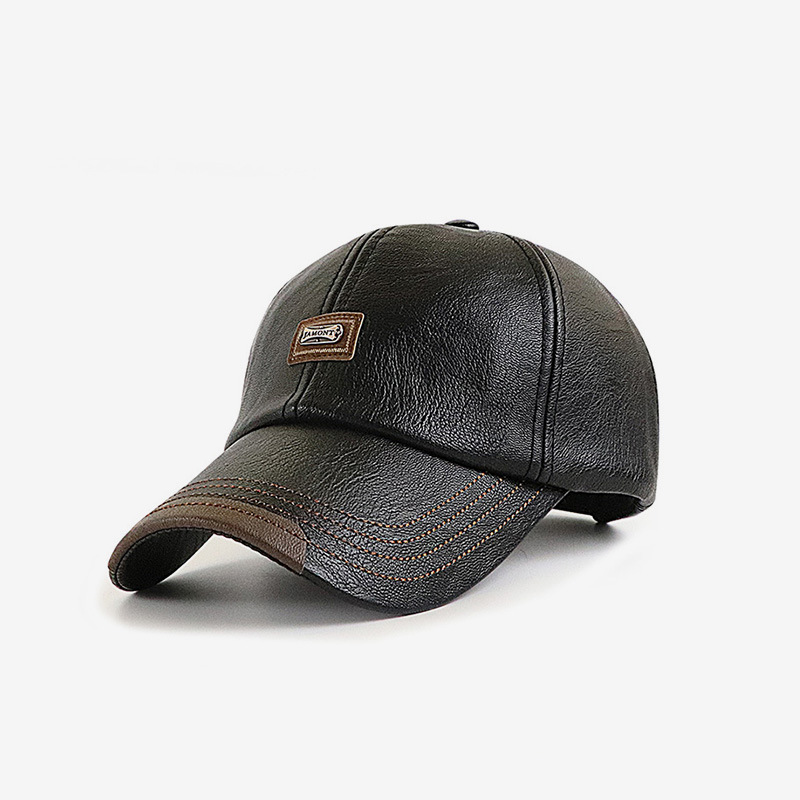 Autumn and Winter New Men's Baseball Caps Trendy European and American Fashion Simple Autumn and Winter Outing Baseball Caps