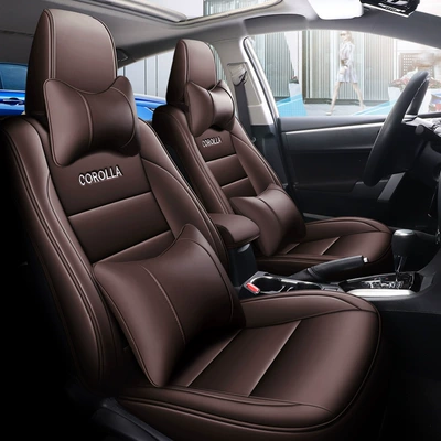 Modelə uyğun (Original) oturacaq örtükləri, Cushion, Special Car Seat Cover - xe552-deluxe-edition-curry-color-2007-2013-old-corolla-special