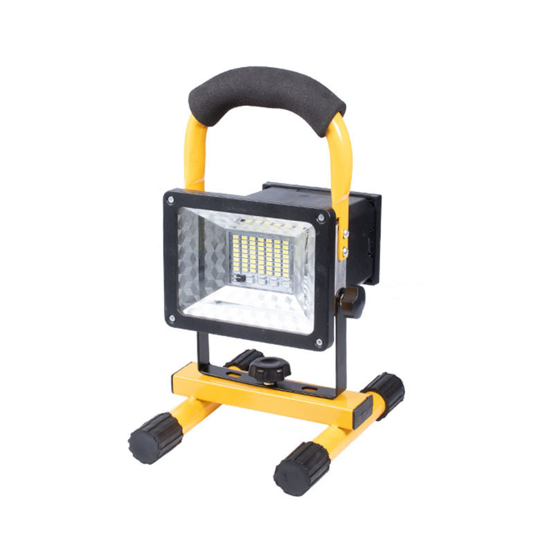 LED travel lamp solar-powered, handheld spotlight for camping