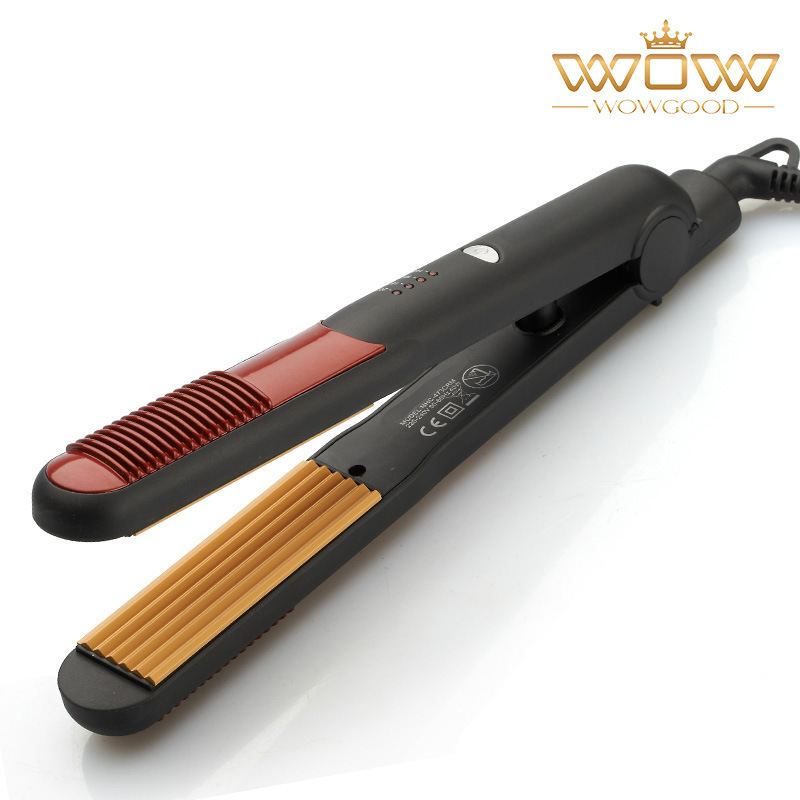 Plancha cerámica para barba y cabello tipo maíz