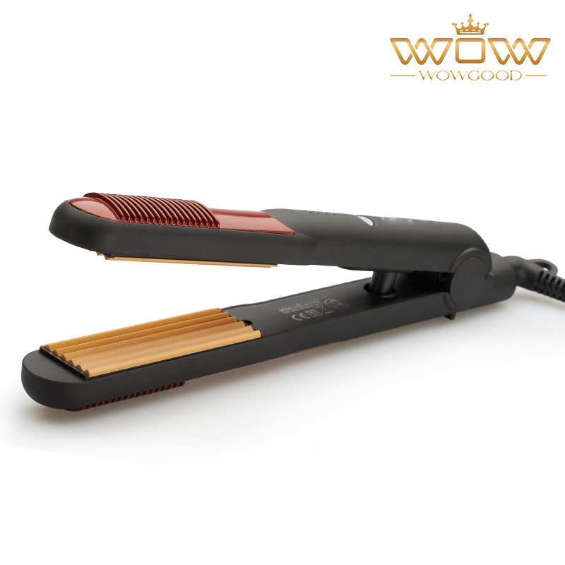 Plancha cerámica para barba y cabello tipo maíz