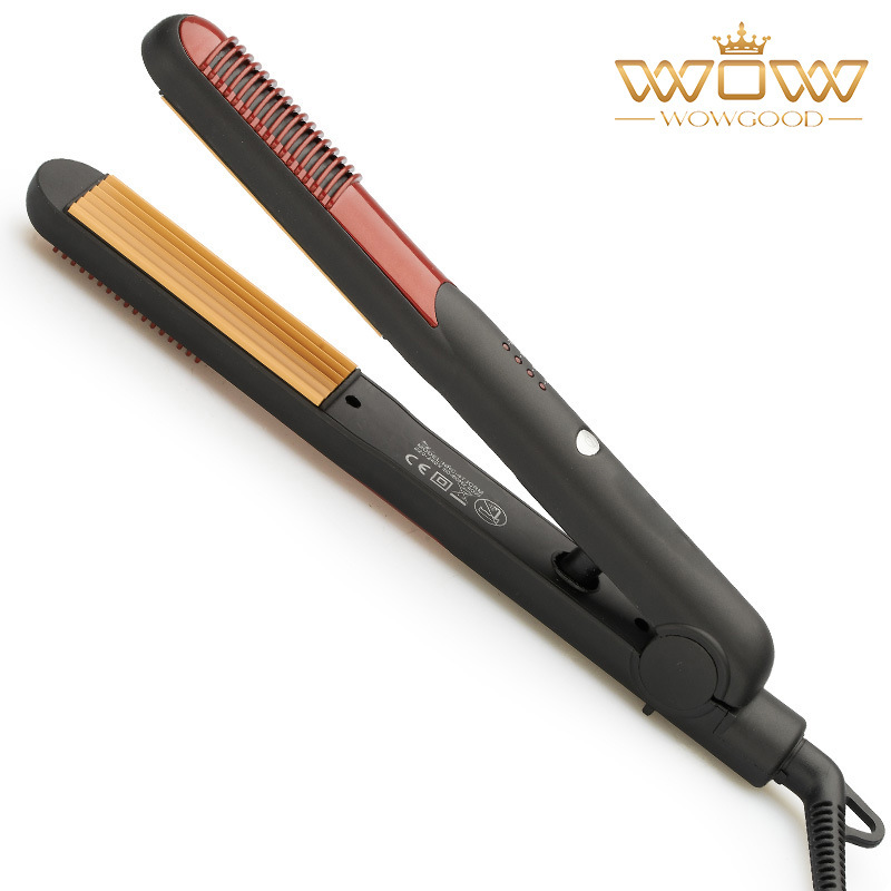 Plancha cerámica para barba y cabello tipo maíz